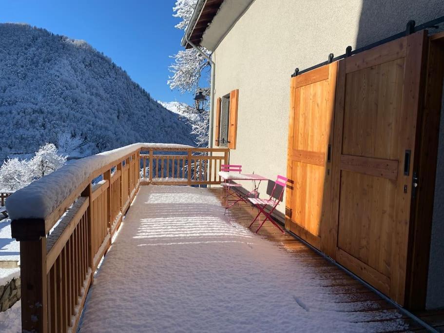 Le Sarana : 75M2, Calme, Belle Vue Avec Terrasse. Apartment Les Deux Alpes Exterior photo